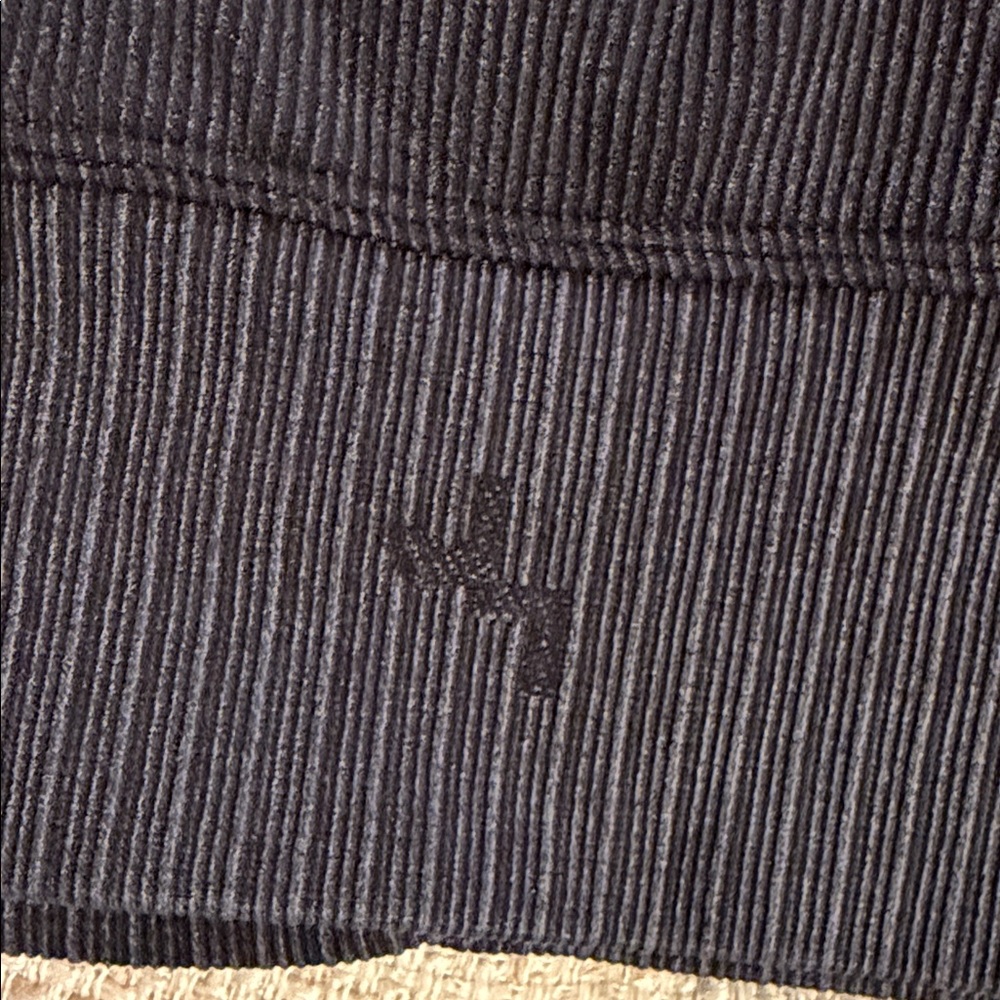 JoyLab Black Ribbed Sports Bra - Picture 3 of 5